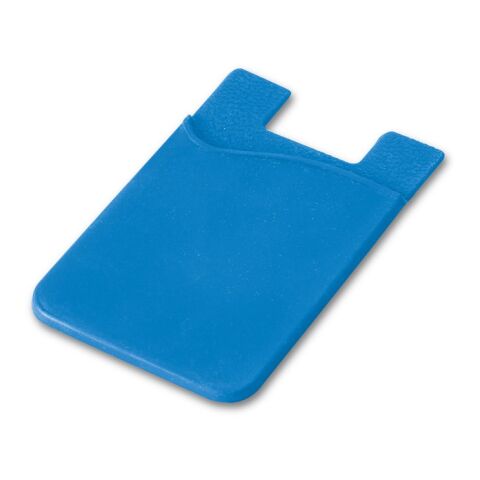 SHELLEY. Smartphone-Kartenhalter aus Silikon Hellblau | ohne Werbeanbringung | Nicht verfügbar | Nicht verfügbar | Nicht verfügbar