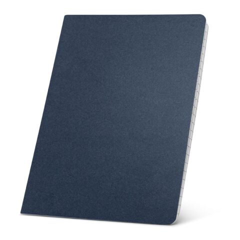 Werbemittel Notizbuch ECOWN – blau – mit Logo bedruckt nachhaltiges DIN A5 Hardcover 80 Seiten 140x210 mm Bürobedarf