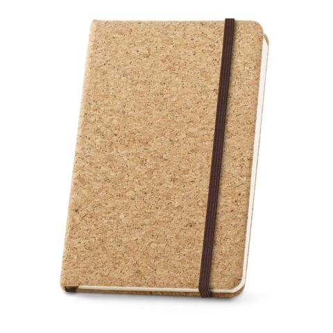 HAWKINS. Notizblock aus Kork mit 160 unlinierten Seiten Natur | ohne Werbeanbringung | Nicht verfügbar | Nicht verfügbar | Nicht verfügbar