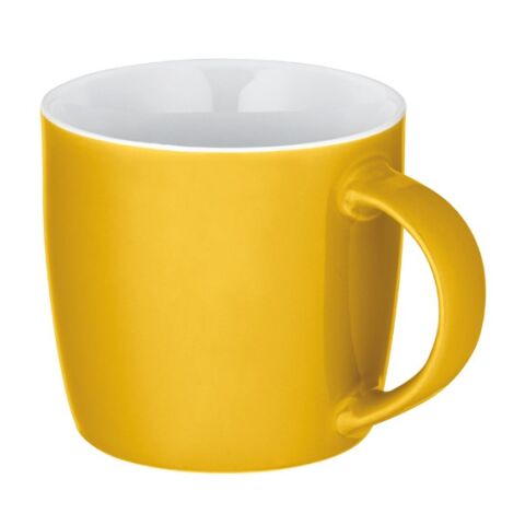 COMANDER. Tasse aus Keramik 370 mL Gelb | ohne Werbeanbringung