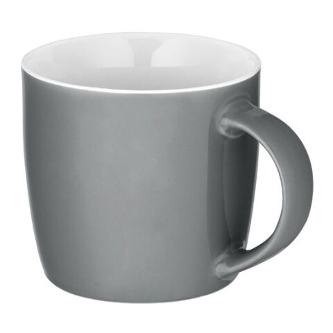 COMANDER. Tasse aus Keramik 370 mL Grau | ohne Werbeanbringung
