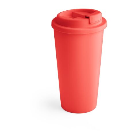 Werbeartikel CUPPARI. Reisebecher aus PP – Rot