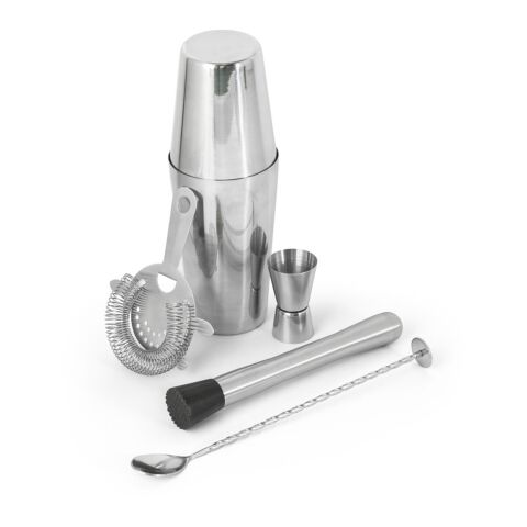 BRAMBLE. Cocktail-Set aus Edelstahl bestehend aus 6 Teilen