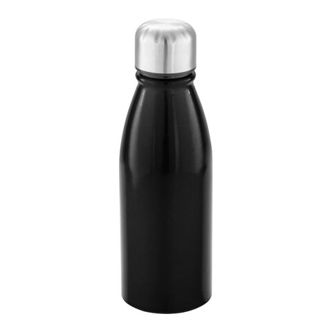 BEANE. 500 ml Aluminium-Sportflasche Schwarz | ohne Werbeanbringung