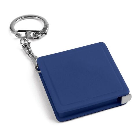 ASHLEY. Schlüsselanhänger mit Maßband Blau | ohne Werbeanbringung | Nicht verfügbar | Nicht verfügbar | Nicht verfügbar