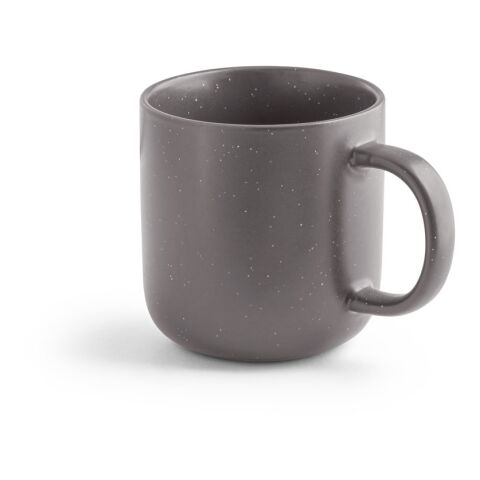 Werbeartikel COFFEE CONSTELLATION. Kaffeebecher aus Keramik 75 ml – Dunkelgrau – mit Logo bedruckt