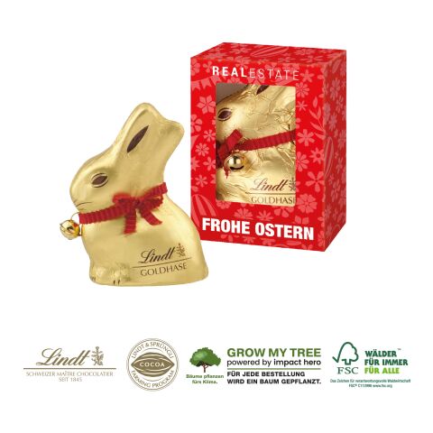 Lindt Goldhase In Werbekartonage
