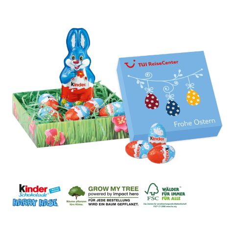 Osternest Mit Kinder Schokolade bunt | 4C Digital-/Offsetdruck