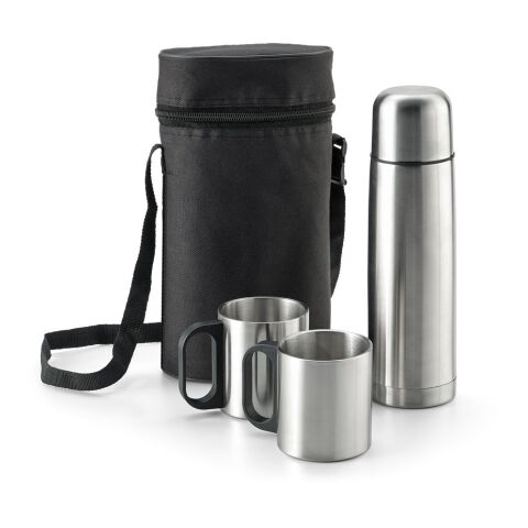 DURANT. Set aus Edelstahl-Thermoskanne und Becher