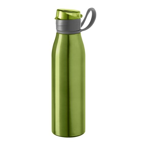 KORVER. Sportflasche aus Aluminium 650 mL Hellgrün | ohne Werbeanbringung