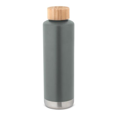 Werbeartikel NORRE BOTTLE. Isolierflasche aus Edelstahl (36% recycelt) (640 mL) – Dunkelgrau