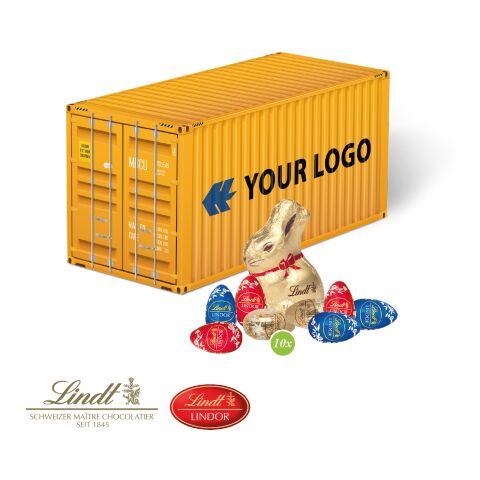 3D Präsent "Container" Ostern mit Lindt Schokoladenmischung