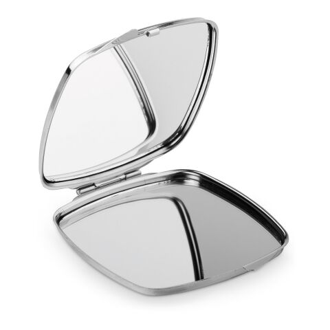 SHIMMER. Doppelter Taschenspiegel aus Metall
