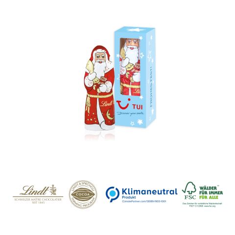 Weihnachtsmann von Lindt, 10 g, Klimaneutral, FSC® 