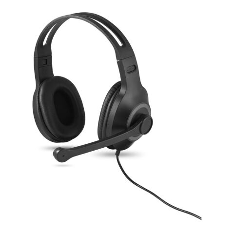 KILBY. Verstellbarer Kopfhörer mit Mikrofon aus ABS und PP Grau | ohne Werbeanbringung | Nicht verfügbar | Nicht verfügbar