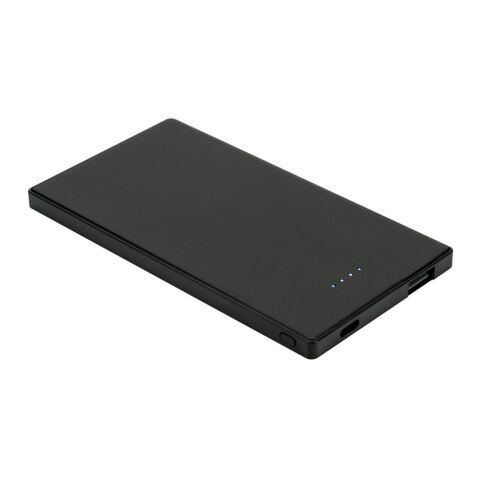 DENNING. Powerbank Slim mit 5&#039;000 mAh aus Edelstahl Schwarz | ohne Werbeanbringung