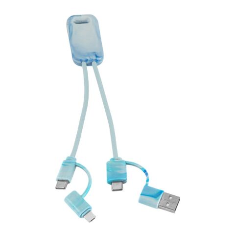 BERNERS. Superschnelles 6-in-1-USB-Kabel aus recyceltem PET (100% rPET)