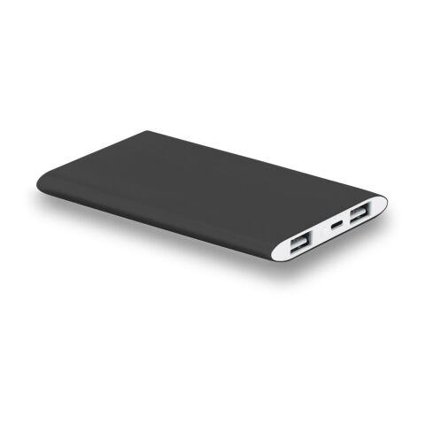 NOBEL. Powerbank 7&#039;200 mAh aus Recyceltes Aluminium (100 % rAL) Schwarz | ohne Werbeanbringung