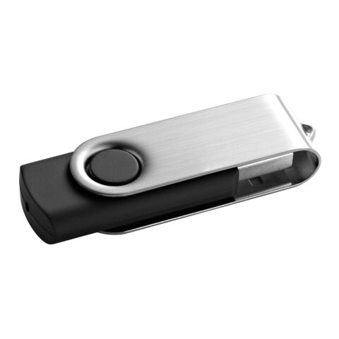 CLAUDIUS 16GB. USB-Stick mit Metallclip 16 GB Schwarz | ohne Werbeanbringung