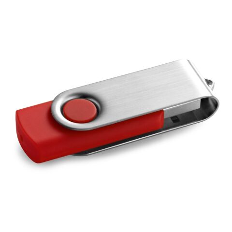 CLAUDIUS 4GB. USB-Stick 4 GB mit Metallclip Rot | 4 GB | ohne Werbeanbringung | Nicht verfügbar | Nicht verfügbar | Nicht verfügbar