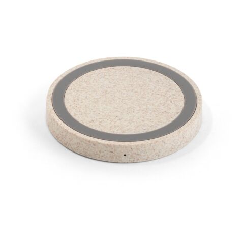 CUVIER. 15W wireless Ladegerät aus 65 % recyceltes ABS (65% rABS), 35 % Weizenstrohfasern Natur | ohne Werbeanbringung | Nicht verfügbar | Nicht verfügbar | Nicht verfügbar