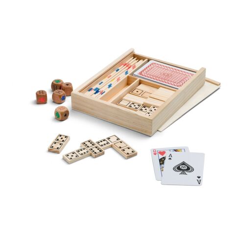 PLAYTIME. 4-in-1 Spielset Naturhell | ohne Werbeanbringung | Nicht verfügbar | Nicht verfügbar | Nicht verfügbar