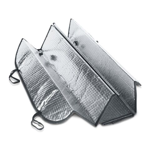 CRADLE. Sonnenschutz für Autos mit PE- und Aluminiumbeschichtung Silber | ohne Werbeanbringung | Nicht verfügbar | Nicht verfügbar | Nicht verfügbar