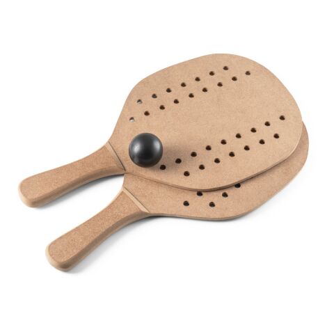 TAPIA. Strandschläger aus MDF Natur dunkel | ohne Werbeanbringung | Nicht verfügbar | Nicht verfügbar | Nicht verfügbar