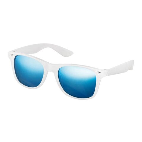 MEKONG. Sonnenbrille aus Polycarbonat mit verspiegelten Brillengläsern Blau | ohne Werbeanbringung