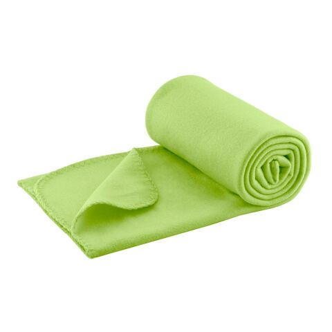 SULENA. Fleece-Decke (180 g/m²) Hellgrün | ohne Werbeanbringung
