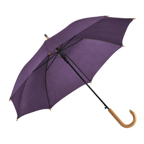 PATTI. Regenschirm aus 190T-Polyester mit automatischer Öffnung Violett | ohne Werbeanbringung