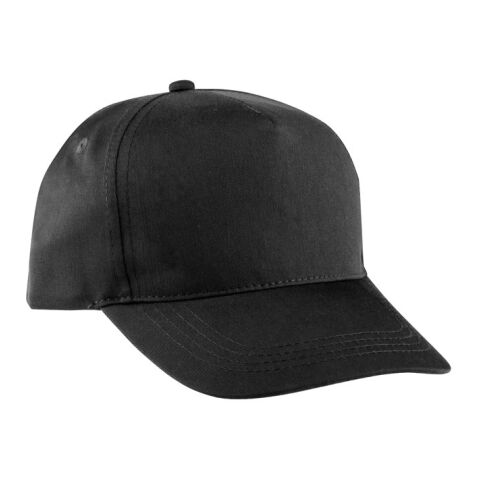 BENEDICT. Kappe aus recyceltem Polyester (100% rPET) Schwarz | ohne Werbeanbringung