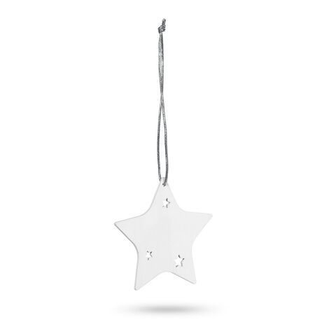 ASPEN. Weihnachtsfiguren zum Aufhängen weiß