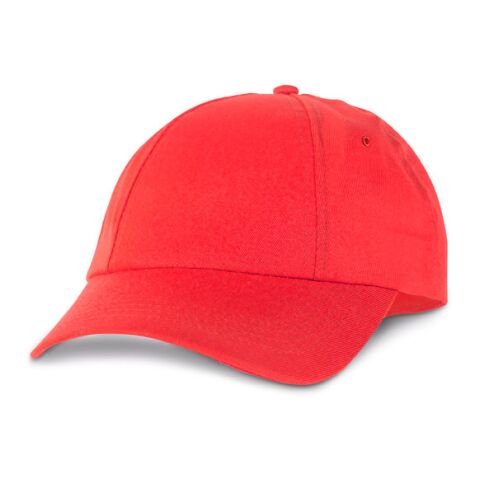 Kappe aus Polyester Rot | ohne Werbeanbringung