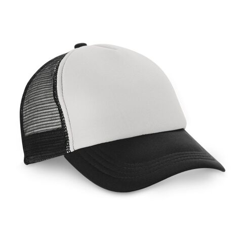 NICOLA. Mütze aus Polyester und Mesh (150 g/m²) schwarz | ohne Werbeanbringung | Nicht verfügbar | Nicht verfügbar | Nicht verfügbar