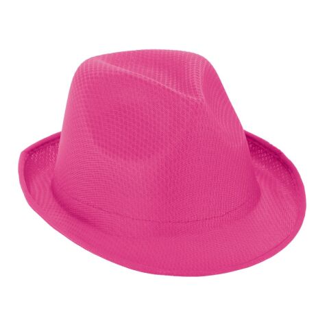 MANOLO. Hut aus PP Rosa | Ohne Werbeanbringung