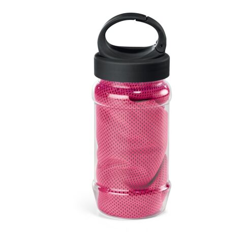 ARTX PLUS. Sporthandtuch aus Polyamid und Polyester Rosa | ohne Werbeanbringung | Nicht verfügbar | Nicht verfügbar | Nicht verfügbar