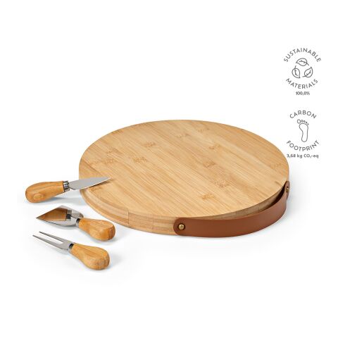 Duchamp Brett Bambus 4-teilig Beige | ohne Werbeanbringung