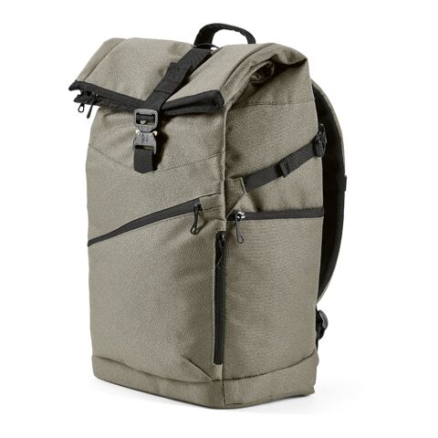 Coloma 28L Rucksack rPET. Oberer Rollverschluss. Laptops bis 17&quot; grau melange 2 | ohne Werbeanbringung | Nicht verfügbar | Nicht verfügbar | Nicht verfügbar