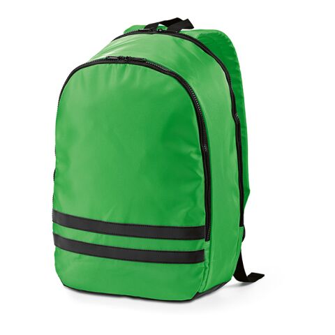 Mitarbeitergeschenk Rucksack Sydney – grün – nachhaltig mit Logodruck 18L mit 17 Zoll Laptopfach und komfortabler Backpack für das Onboarding