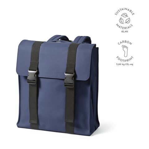 Edinburgh Rucksack 22L rPET Blau | ohne Werbeanbringung