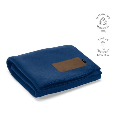 Pollock Decke rPET 180 gsm Blau | ohne Werbeanbringung