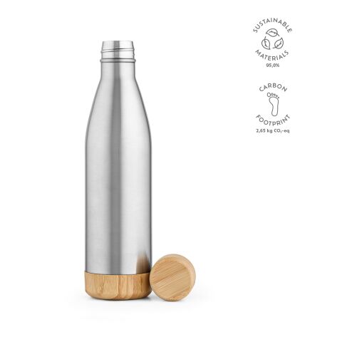 Congo Trinkflasche recy. Edelstahl 780 ml Silber | ohne Werbeanbringung