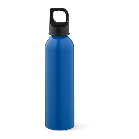 Sport-Werbemittel Mackenzie Trinkflasche – blau – mit Logo bedruckbar 690 ml rAluminium auslaufsicher für Sportevents & Turniere