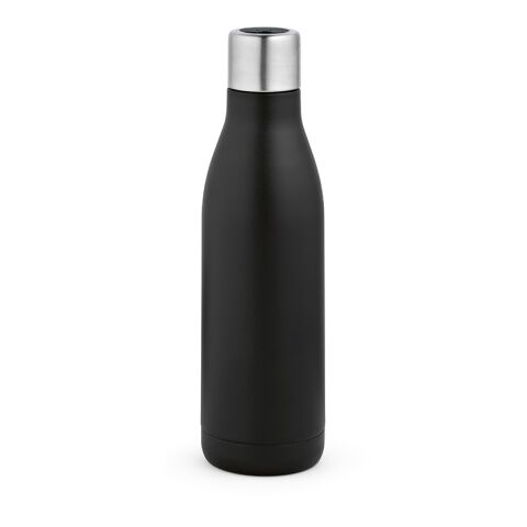 Parana Trinkflasche recy.Edelstahl, 550 ml. UV-Desinfektionsfunktion Schwarz | ohne Werbeanbringung | Nicht verfügbar | Nicht verfügbar | Nicht verfügbar
