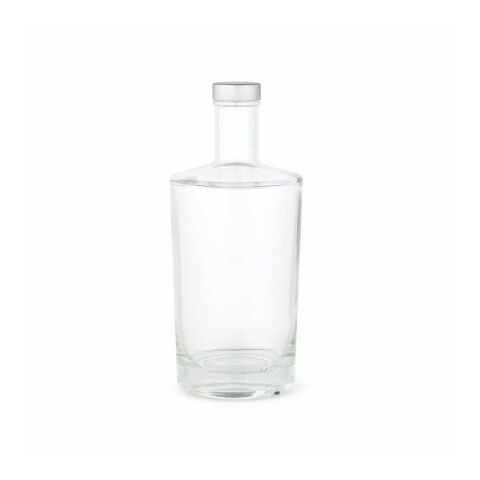 Adige 750 Glasflasche 780ml. Mit silbernem Deckel Durchsichtig