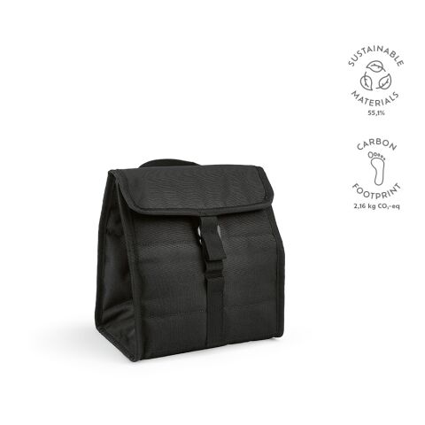 Reykjavik Kühltasche rPET Schwarz | ohne Werbeanbringung