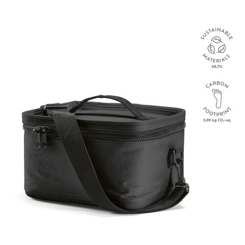 Munich M 7,5L Kühltasche rPET 600D Schwarz | ohne Werbeanbringung