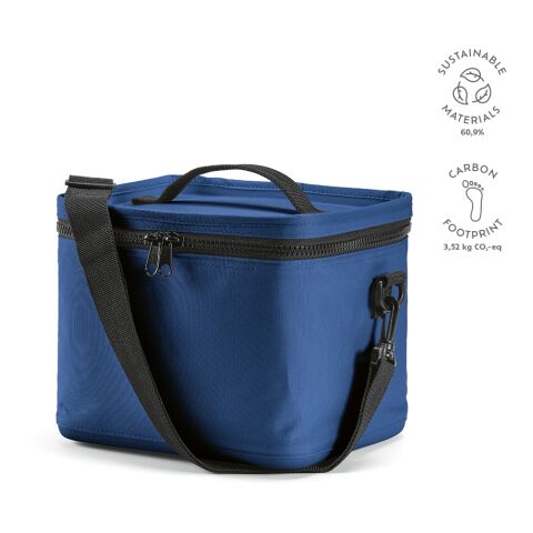 Munich L 10L Kühltasche rPET 600D Blau | ohne Werbeanbringung