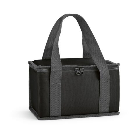 Florence M 5L Kühltasche,rPET. Mit thermoinjizierten Reißverschlüssen Schwarz | ohne Werbeanbringung | Nicht verfügbar | Nicht verfügbar | Nicht verfügbar